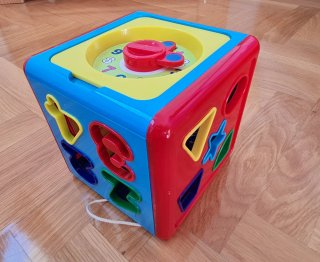 Lote Juguetes Bebé: Tren, Cubo y Más