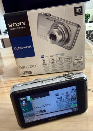 Sony Cyber-Shot DSC-WX30 16.2MP Cámara Digital