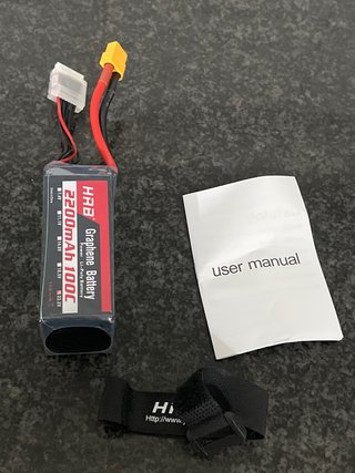 Batería HRB Graphene 2200mAh 100C 22.2V