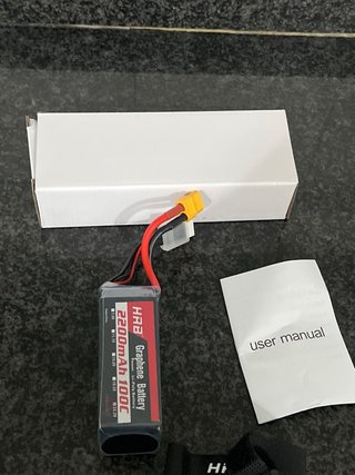Batería HRB Graphene 2200mAh 100C 22.2V