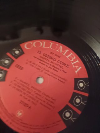 Vinilo Sarita Montiel A Última Canção