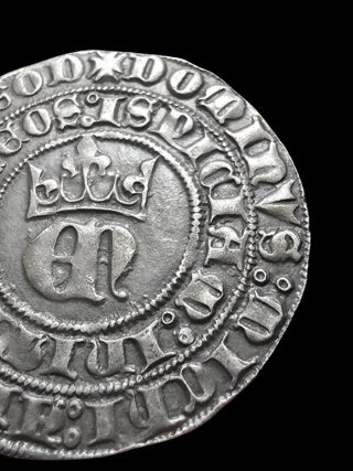 Moneda 1 Real Enrique II Burgos