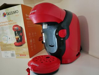 Cafetera Bosch Tassimo Style Roja