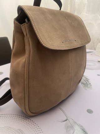 Mochila Piel Paco Martinez Beige. Por que mereces