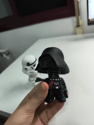 Figuras Star Wars Darth Vader y Stormtrooper
