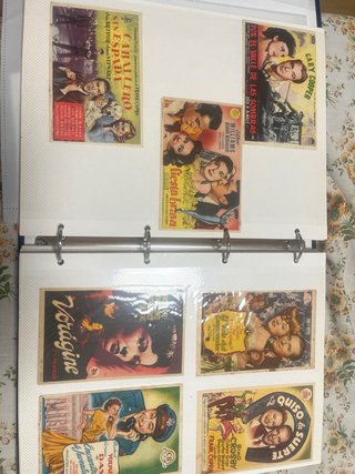 Álbum fotos cine vintage