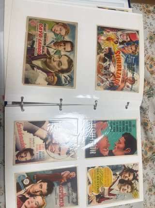 Álbum fotos cine vintage