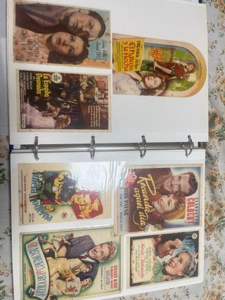 Álbum fotos cine vintage