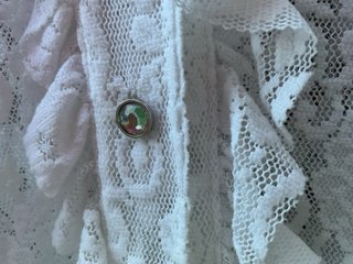 Camisa encaje mujer manga acampanada