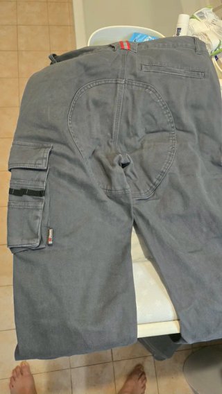 Pantaloni da lavoro grigi