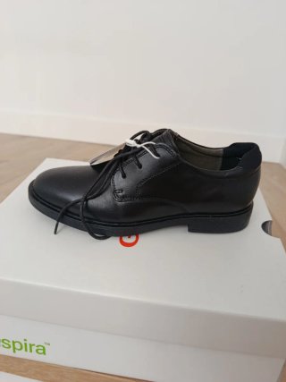 Zapatos Geox niño talla 35 negros