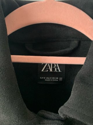 Casaco Zara Preto Tamanho S