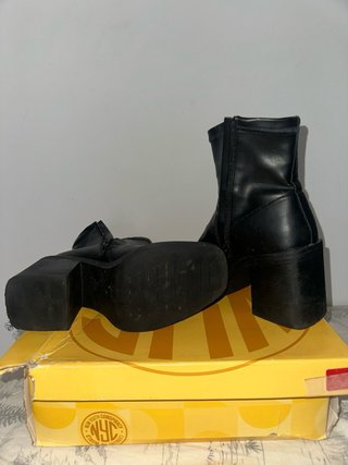 Botines tacón 9cm negros