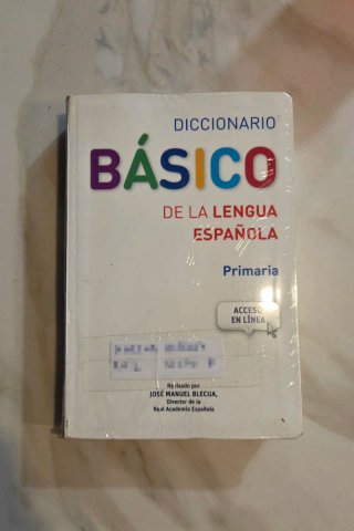 Diccionario básico de la lengua Española primaria