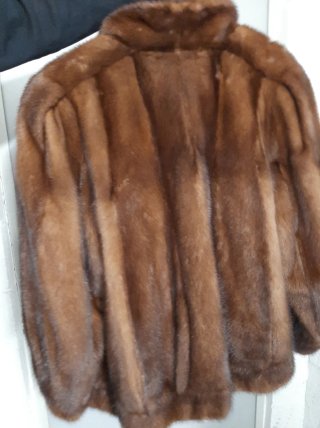 Chaquetón zorro autentico