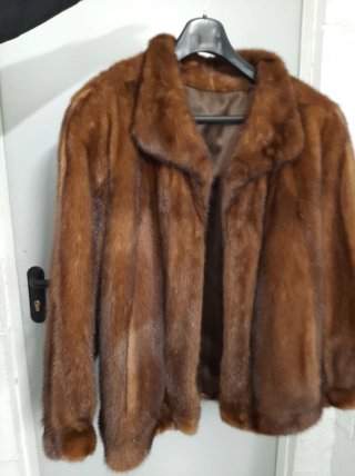 Chaquetón zorro autentico