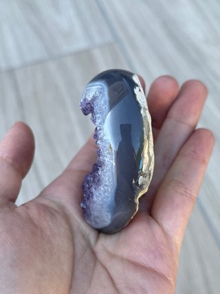 Corazón de amatista