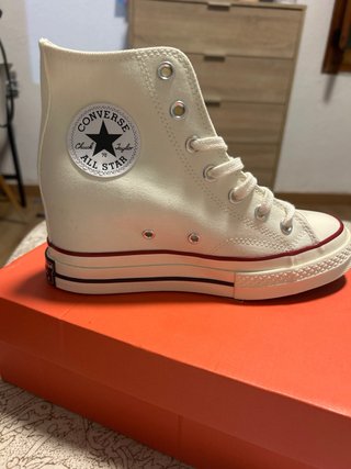 Converse cuña talla 37,5 sin estrenar