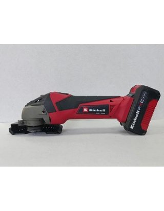 AMOLADORA EINHELL tc-ag 18/115 CON CARGADOR Y BATERIA