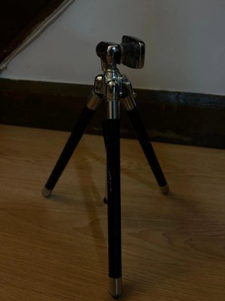 Mini trípode plegable negro