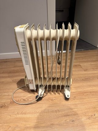 Estufa Eléctrica Portátil con Ruedas