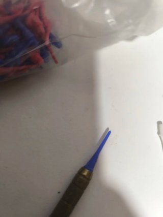 300 Puntas Dardos Azul Rojo Blanco