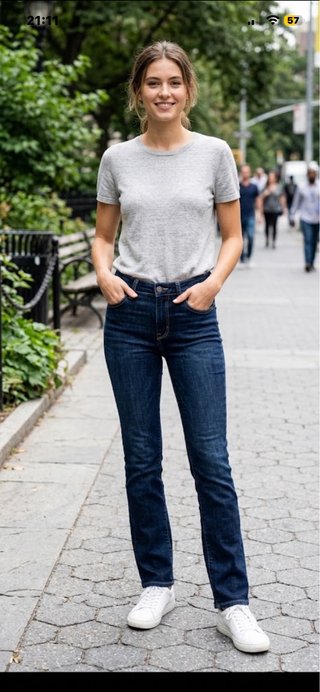 Pantalón vaquero azul