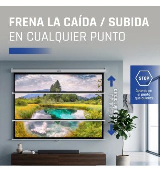 Pantalla Proyector 180x180 cm