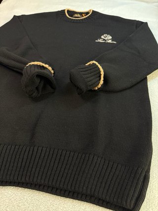 Pullover Loro Piana Nero Taglia L