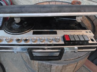 Equipo música vintage maleta Stereo Sound System