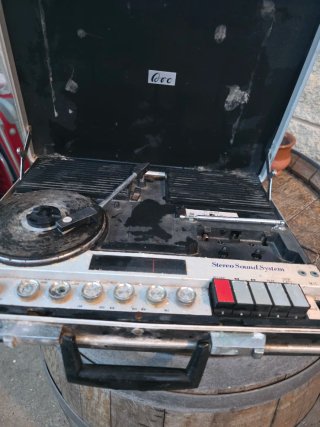 Equipo música vintage maleta Stereo Sound System