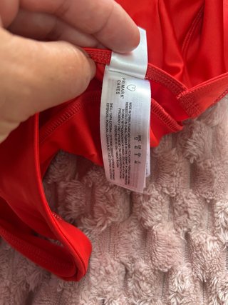 Bañador rojo
