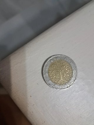 Moneda 2 Euros Francia 2001