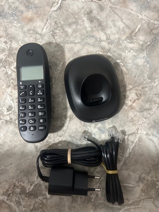 Teléfono fijo Motorola inalámbrico