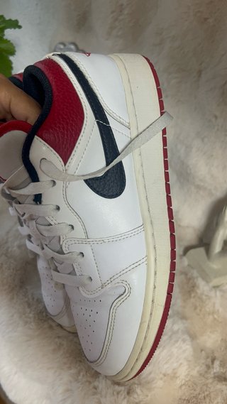Nike Jordan 1 Low Rojo Blanco
