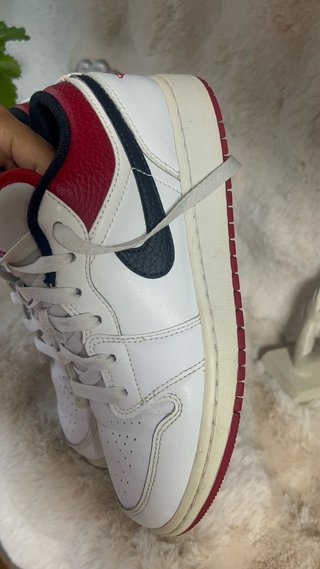Nike Jordan 1 Low Rojo Blanco