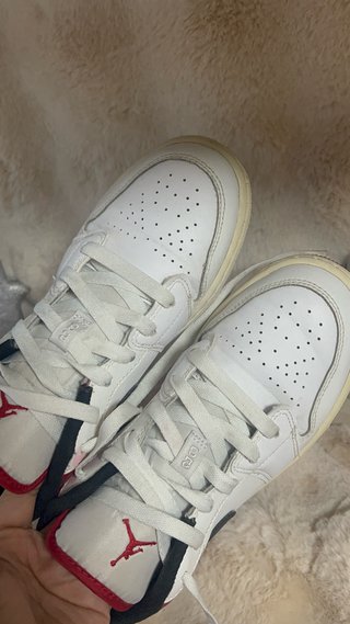Nike Jordan 1 Low Rojo Blanco
