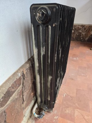 Lote 5 radiadores hierro fundido antiguos