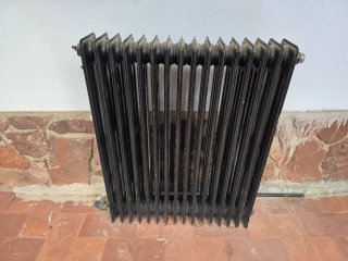Lote 5 radiadores hierro fundido antiguos