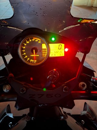 Kawasaki Z750 2010 Negra/Plata
