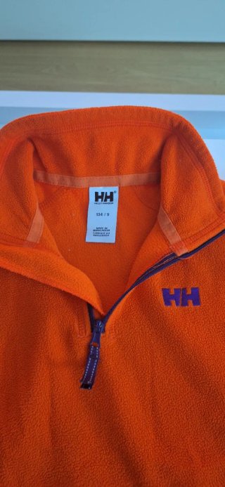 Sudadera HH naranja con cremallera