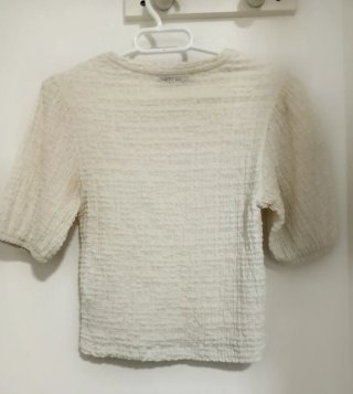 Camiseta Pull&Bear Blanca Talla S