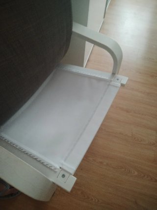 Hamaca IKEA Madera Gris/ Blanco