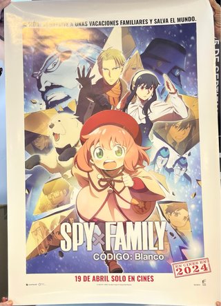 Póster Película Spy x Family 2024