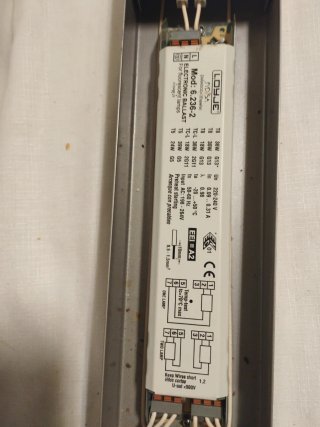 Lámpara fluorescente cocina 88.5cm