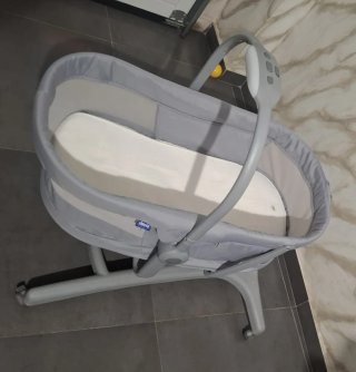 Minicuna Chicco Baby Hug 4 en 1 Gris