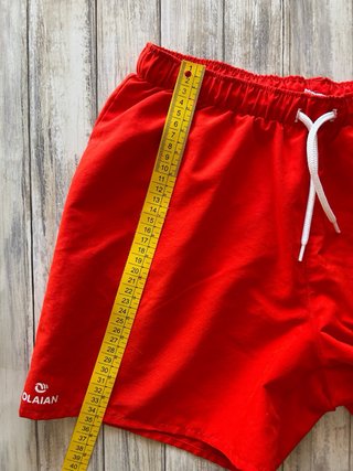 Bañador Olaian Rojo Talla S Nuevo