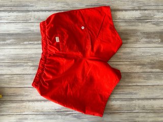 Bañador Olaian Rojo Talla S Nuevo