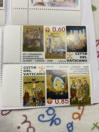 23 sellos nuevos Vaticano