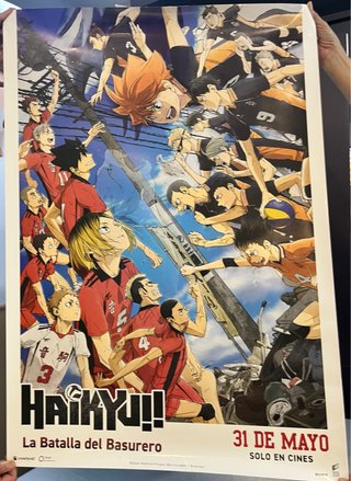 Póster Película Haikyu!! La Batalla del Basurero.